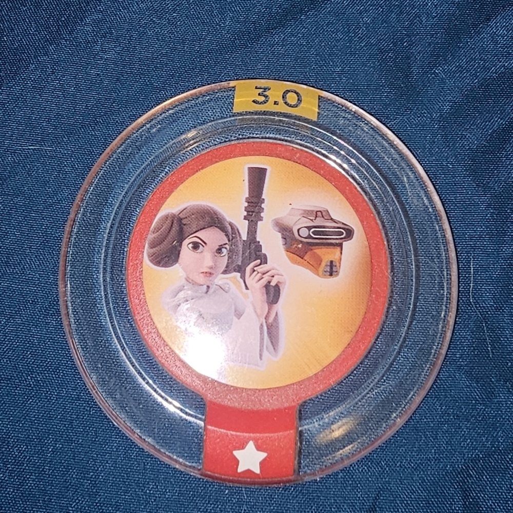 Disney Infinity Star Wars 3.0 Princess Leia Boushh Disguise Power Disc for PS4